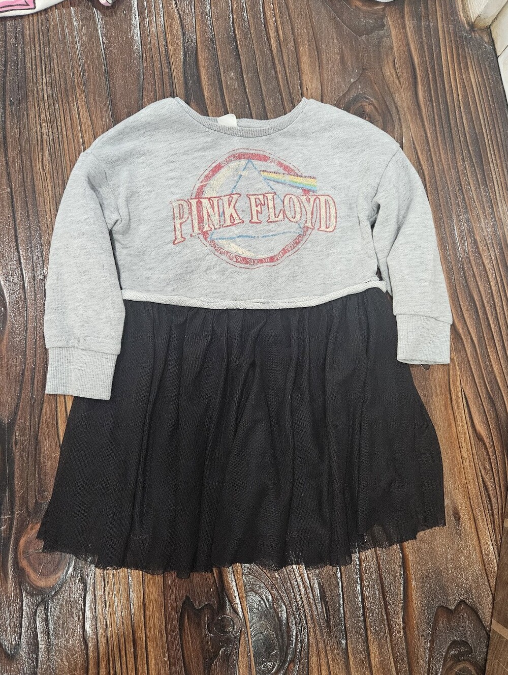 Toddler 18 month Rockband Pink Floyd Long Sleeve Dress